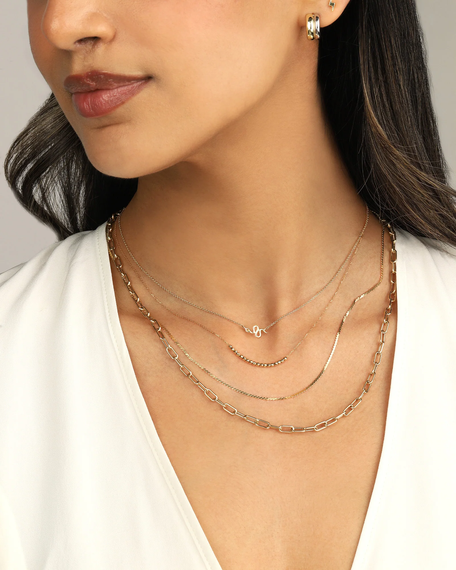 Serpentine Chain Necklace - Image 2