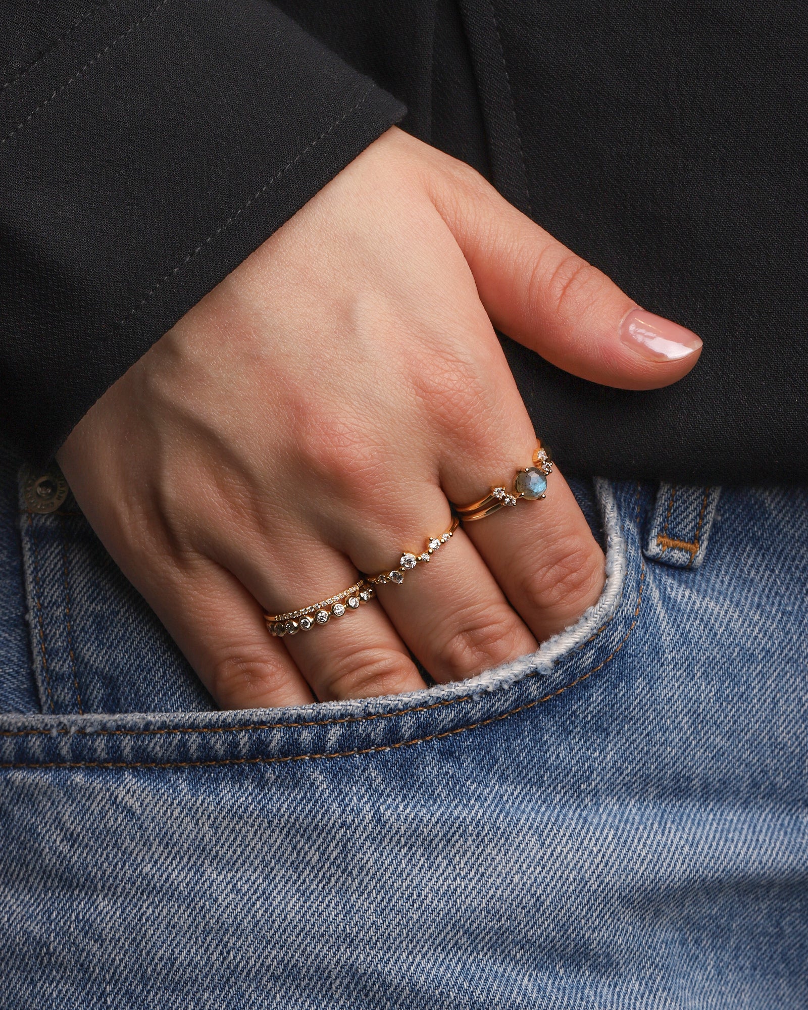 CZ Open Ring - Image 3