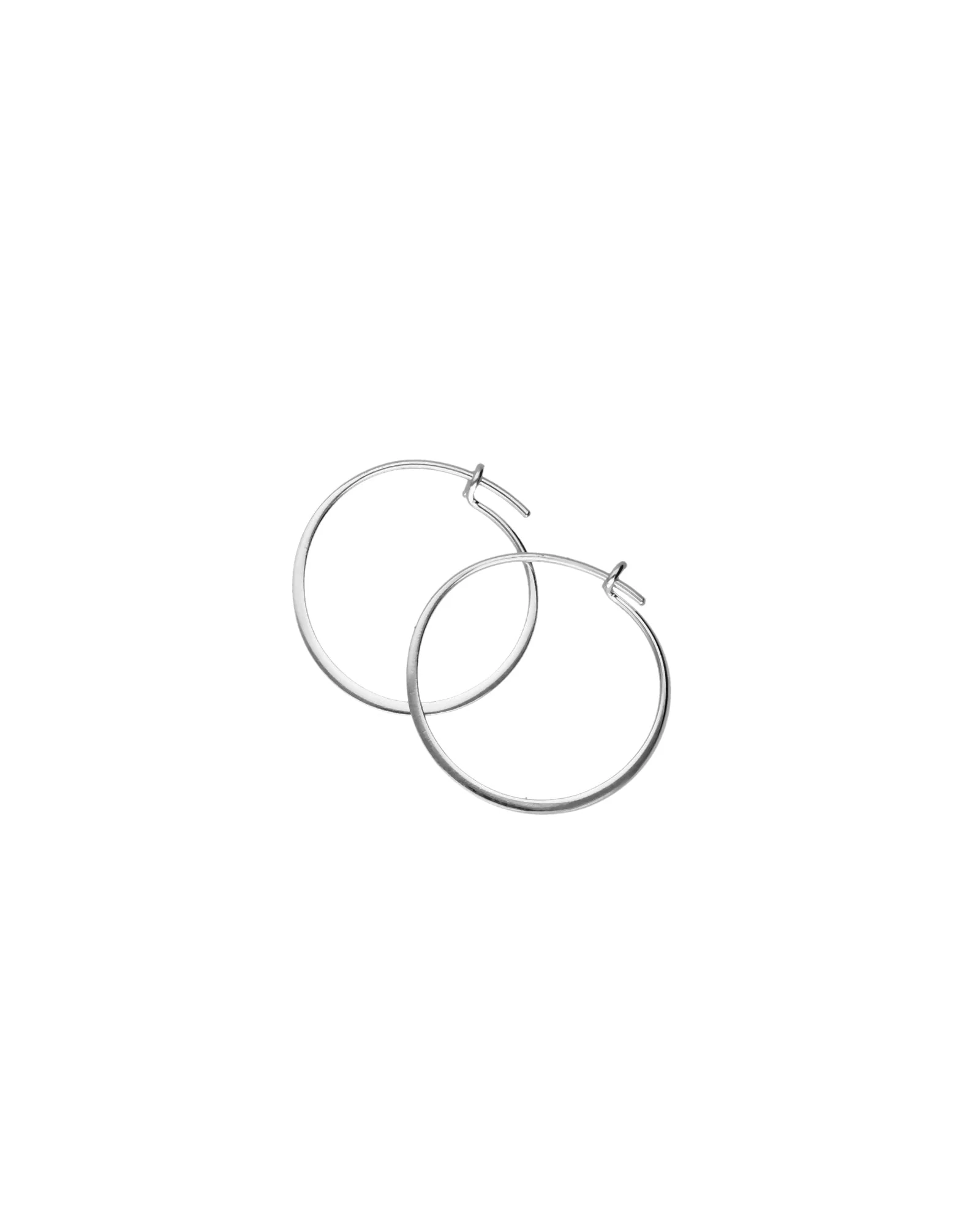 Flat Hoops I 20mm
