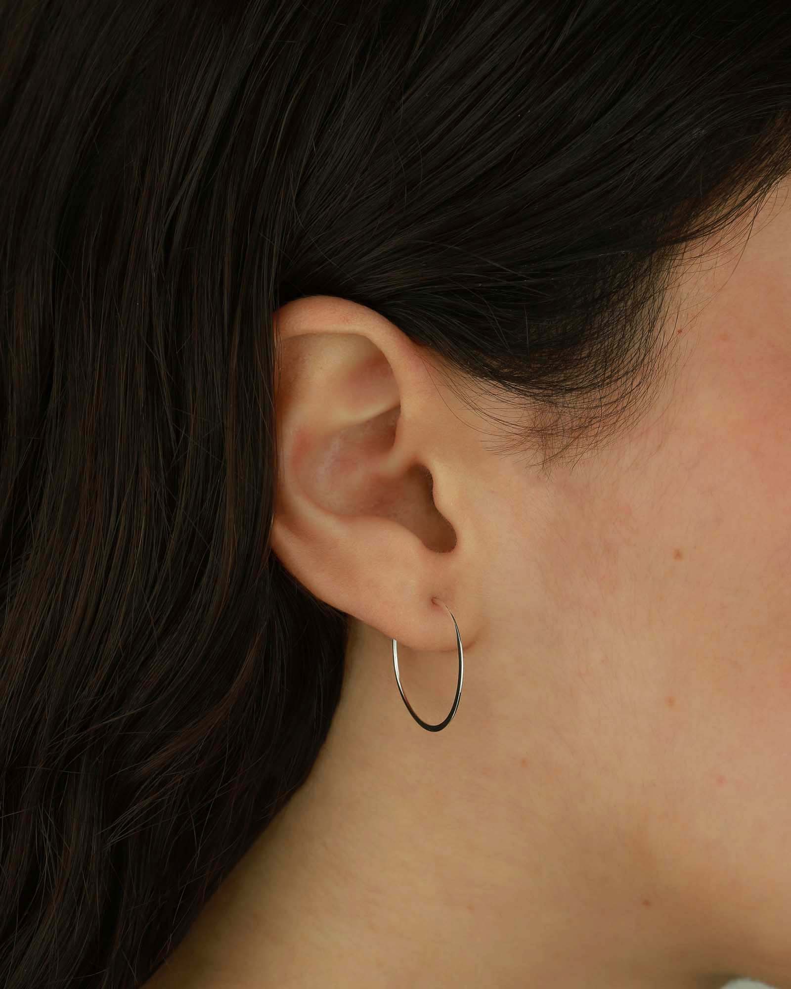 Flat Hoops I 20mm - Image 2