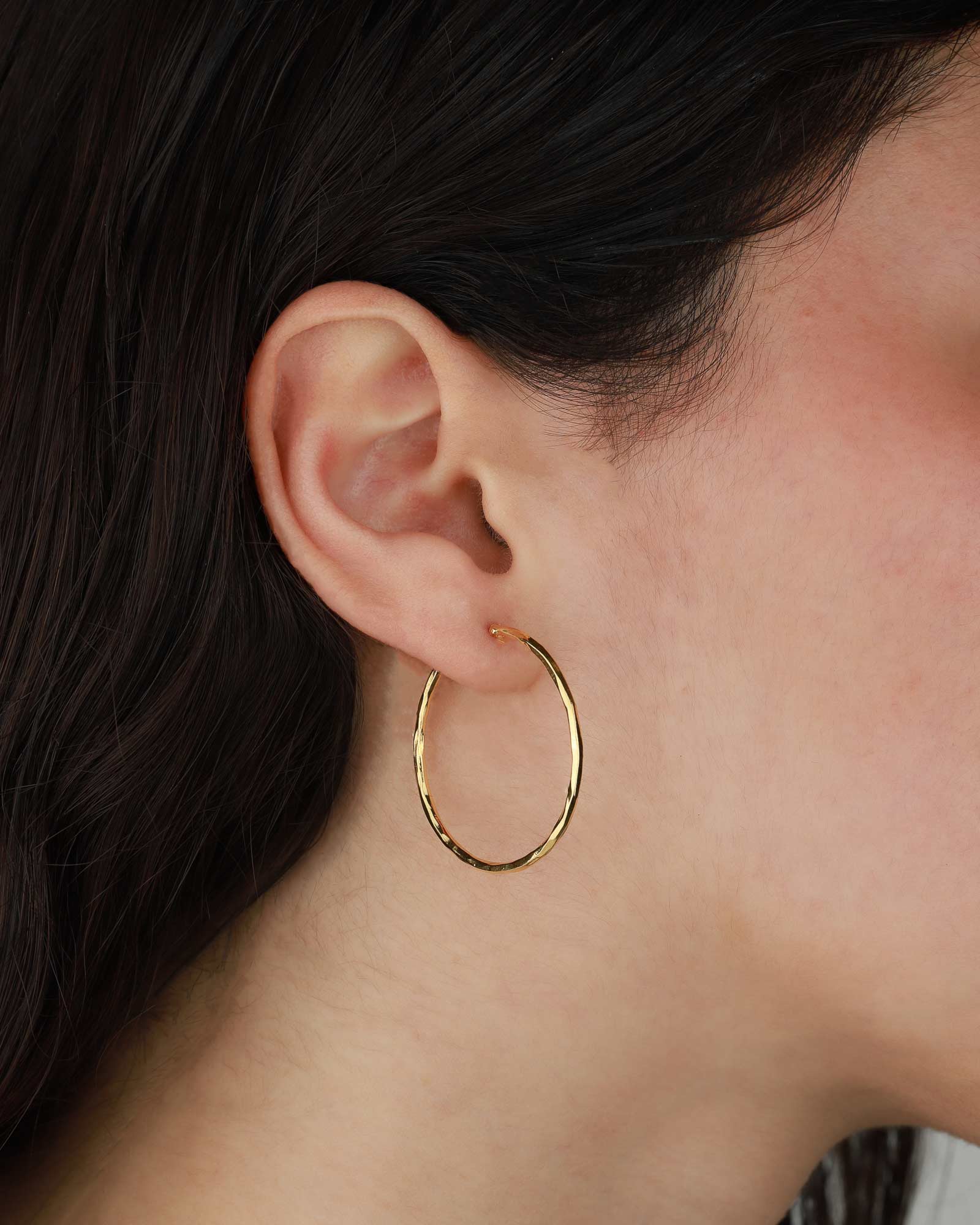 Hammered Hoops I 35mm - Image 2