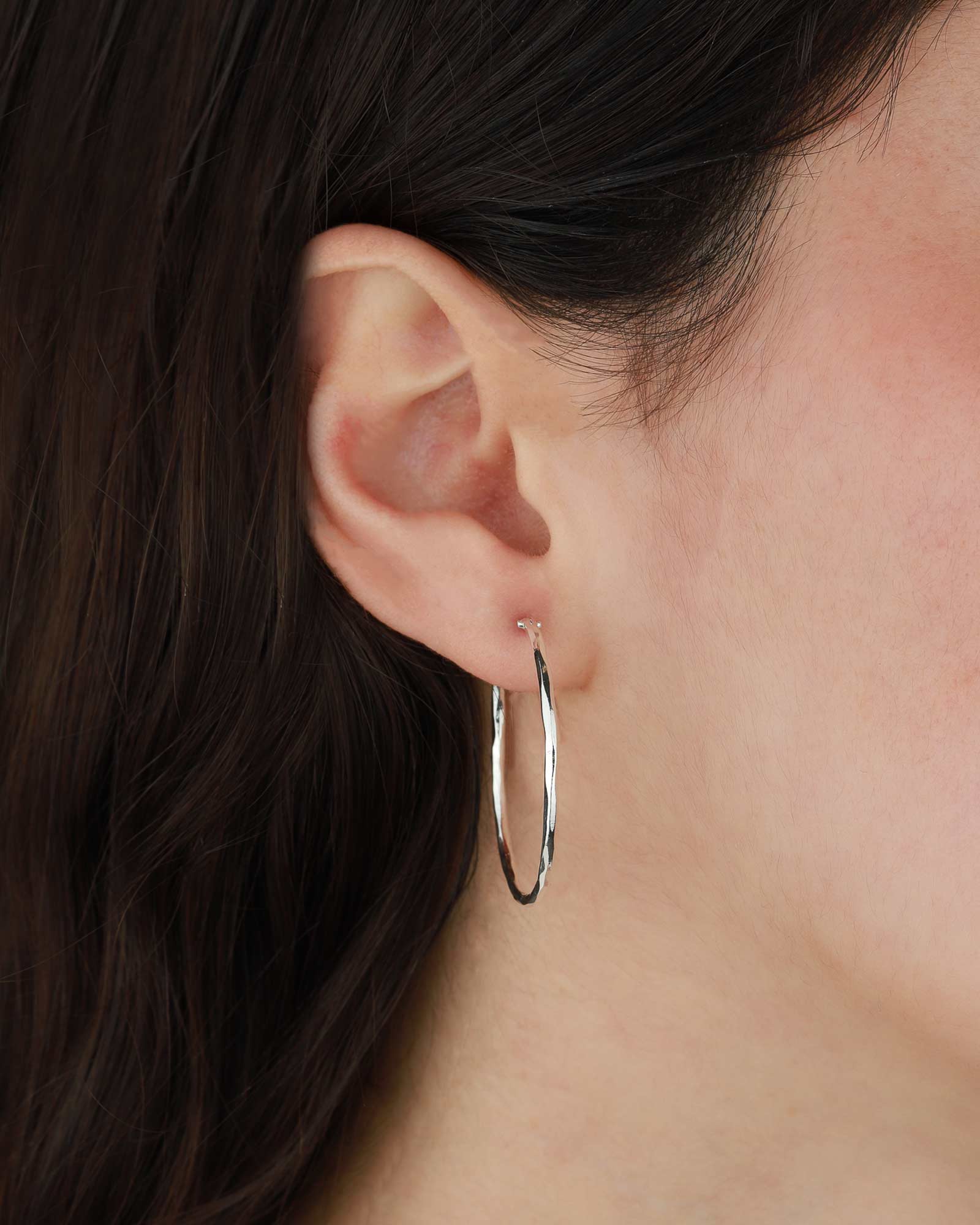 Hammered Hoops I 35mm - Image 2