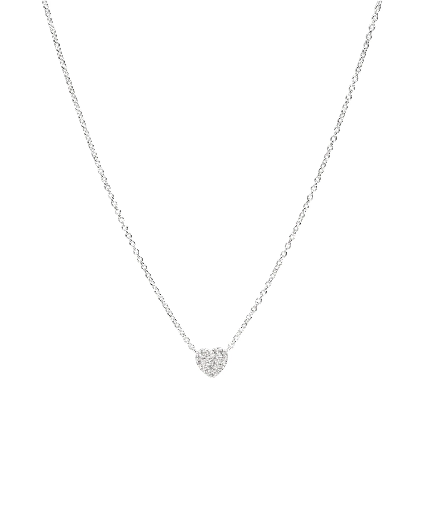 Pavé Heart Necklace