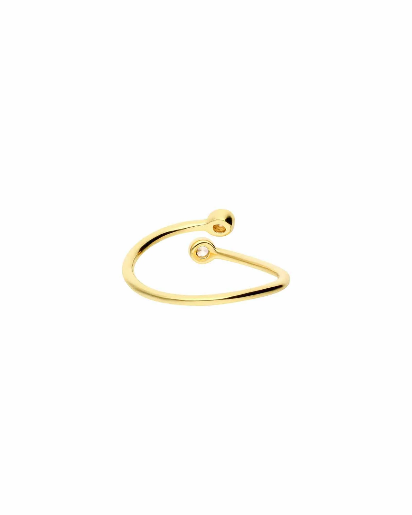 Solitaire Open Ring - Image 3