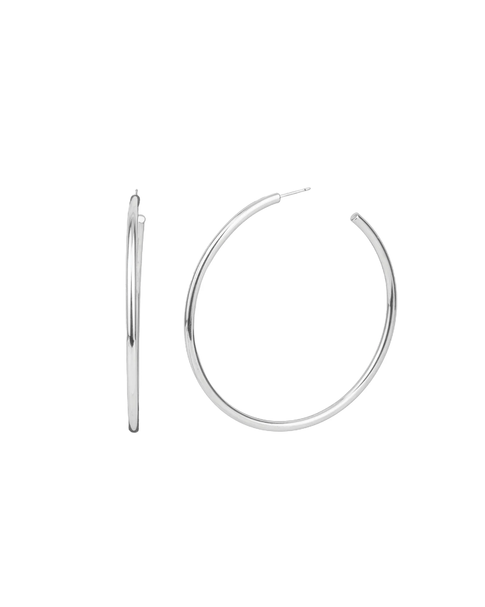 Thin Classic Hoops | 60mm