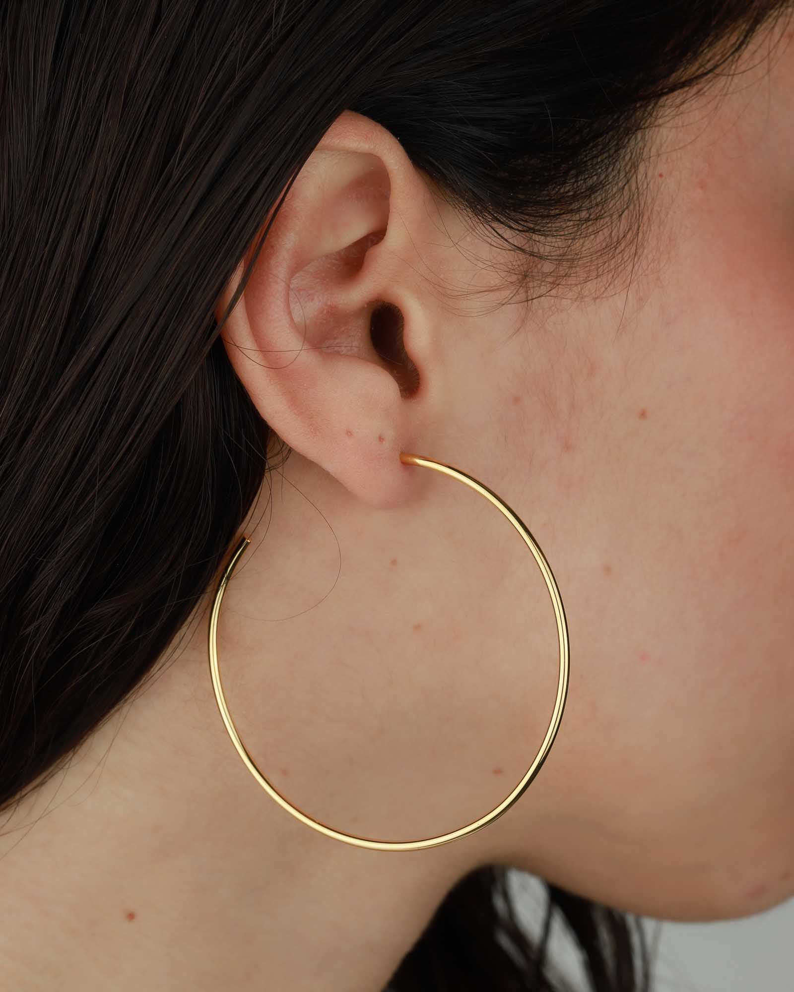 Thin Tube Hoops I 50mm - Image 3