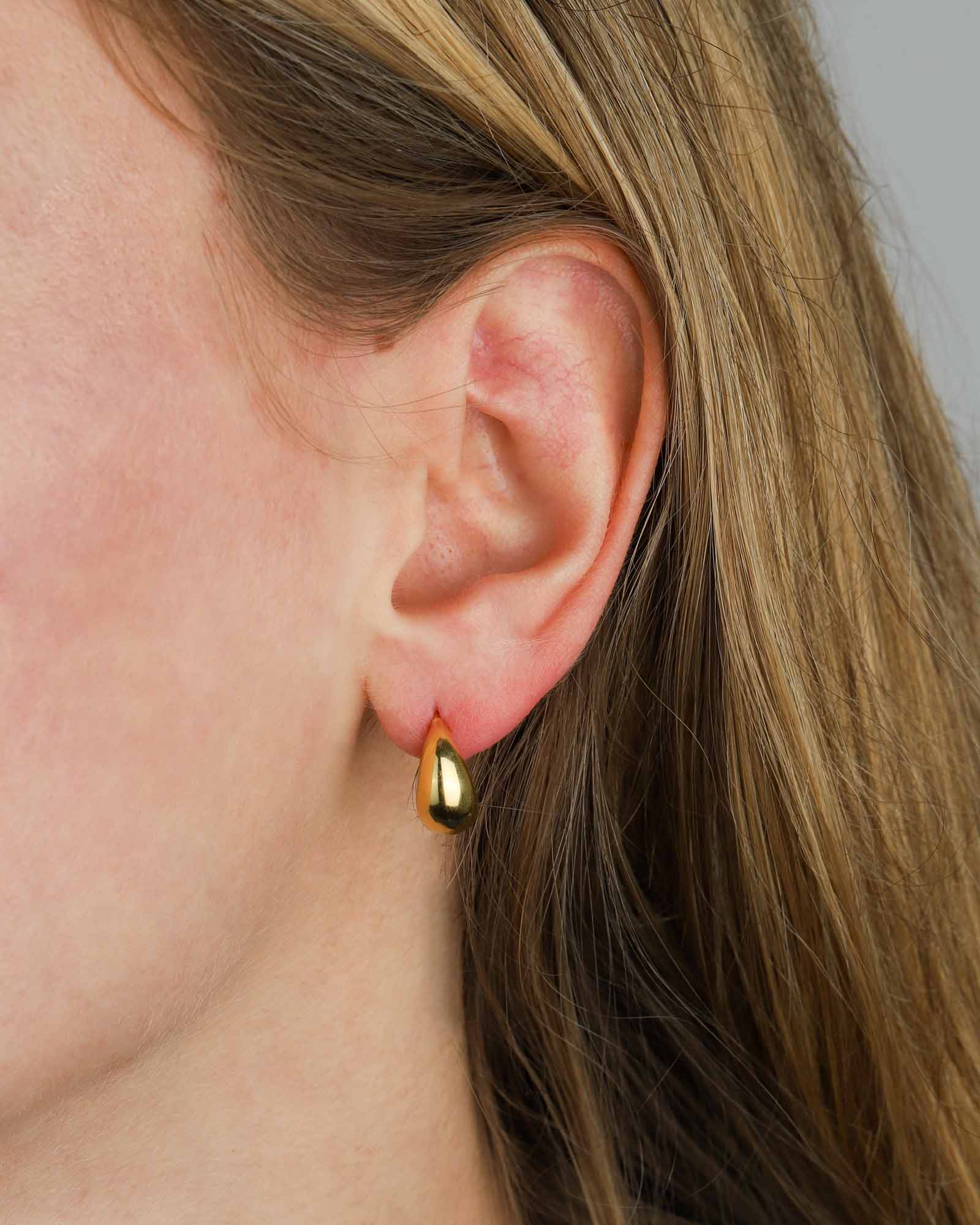 Wide Tapered Hoops | 13mm - Image 2