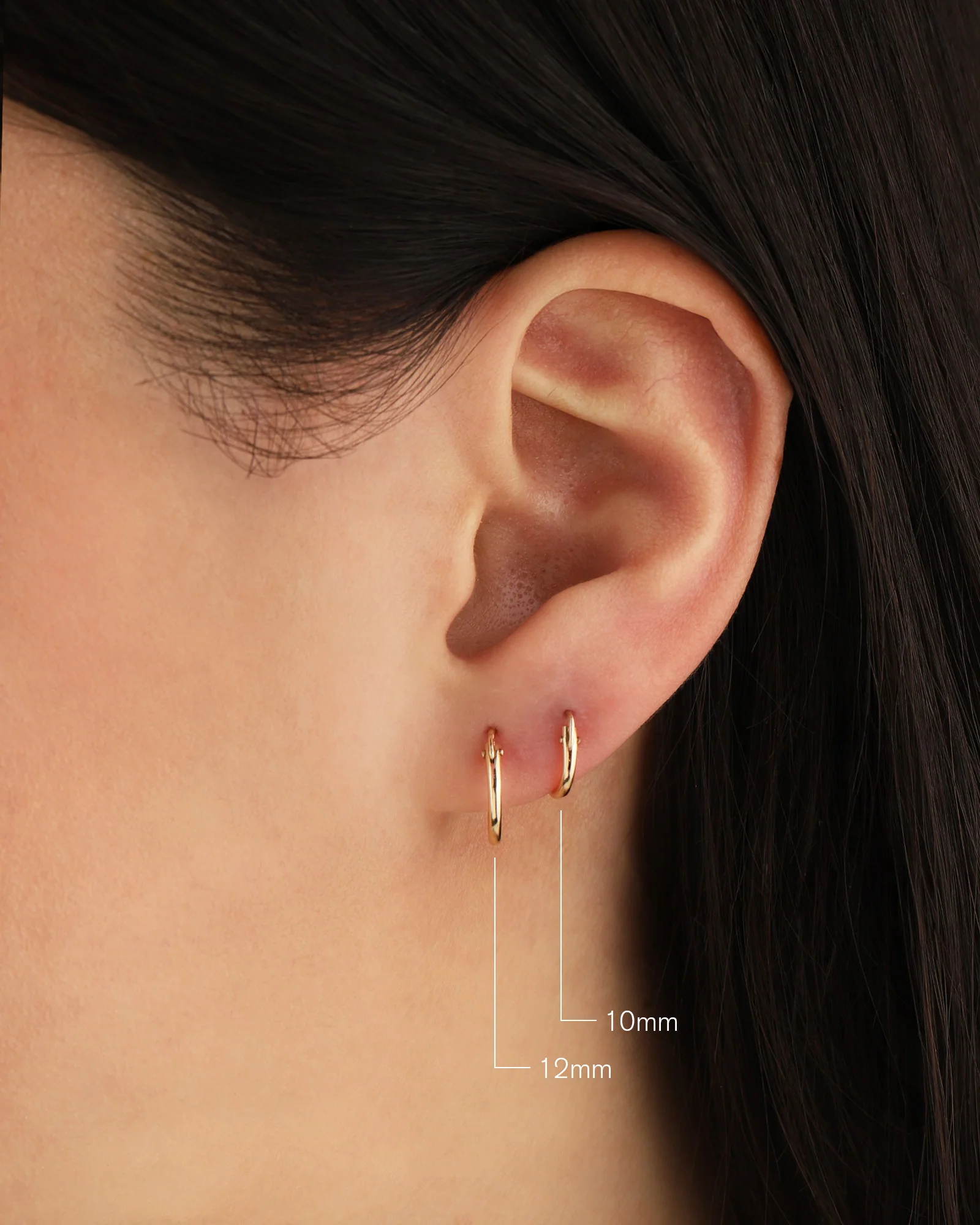 Thin Tube Hoops - Image 2