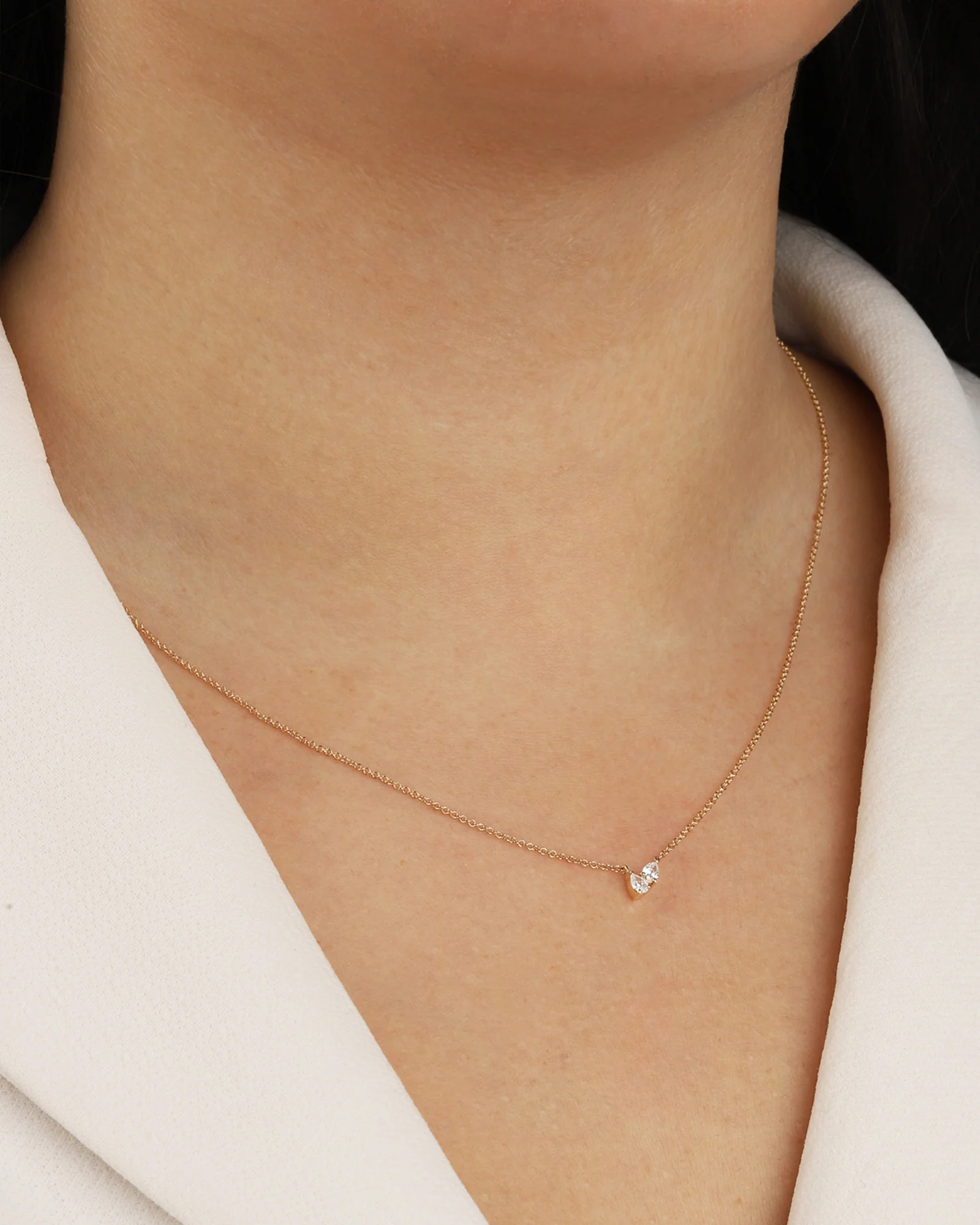 Toi Et Moi Diamond Necklace - Image 4