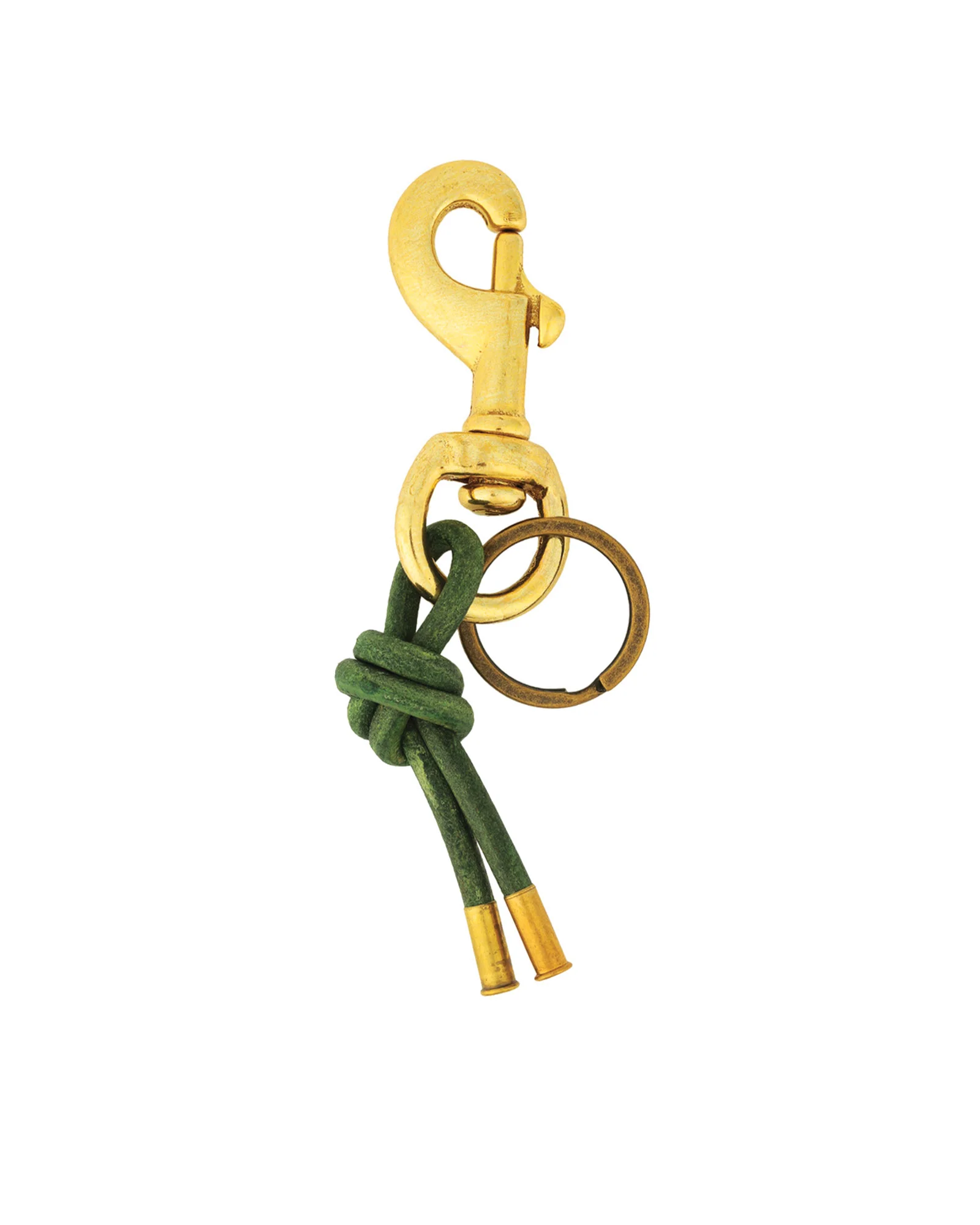 Leather Knot Keychain