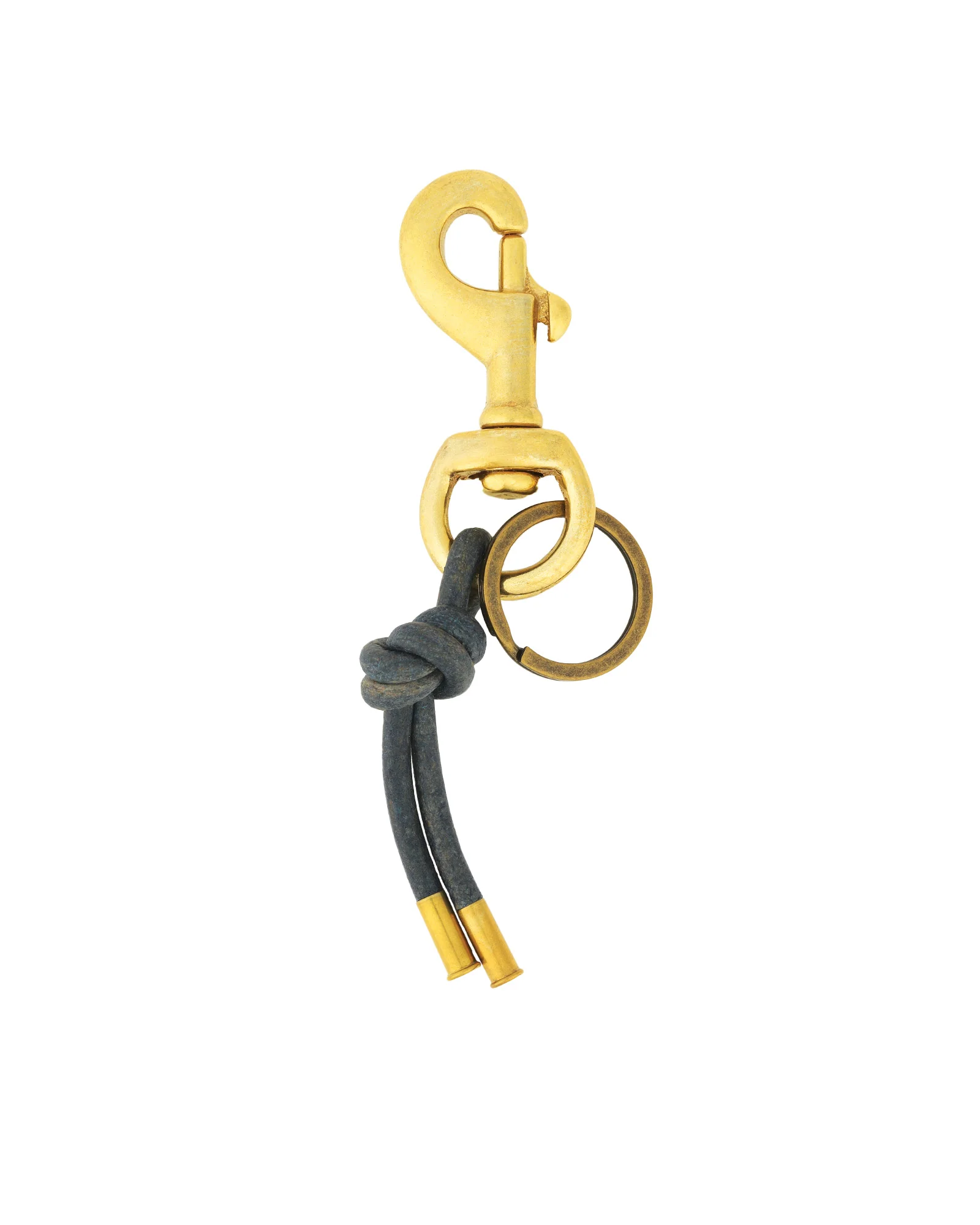 Leather Knot Keychain