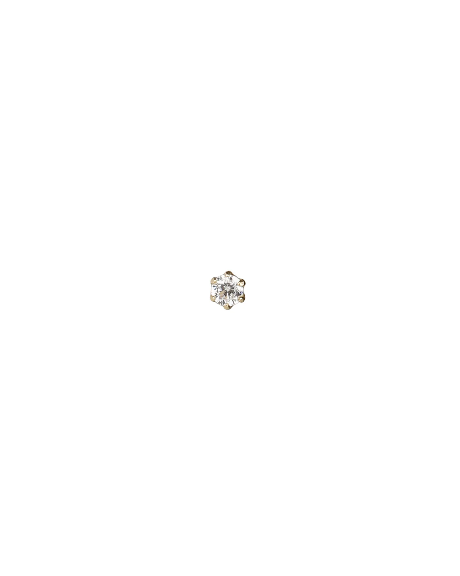 CZ Single Stud I 2mm