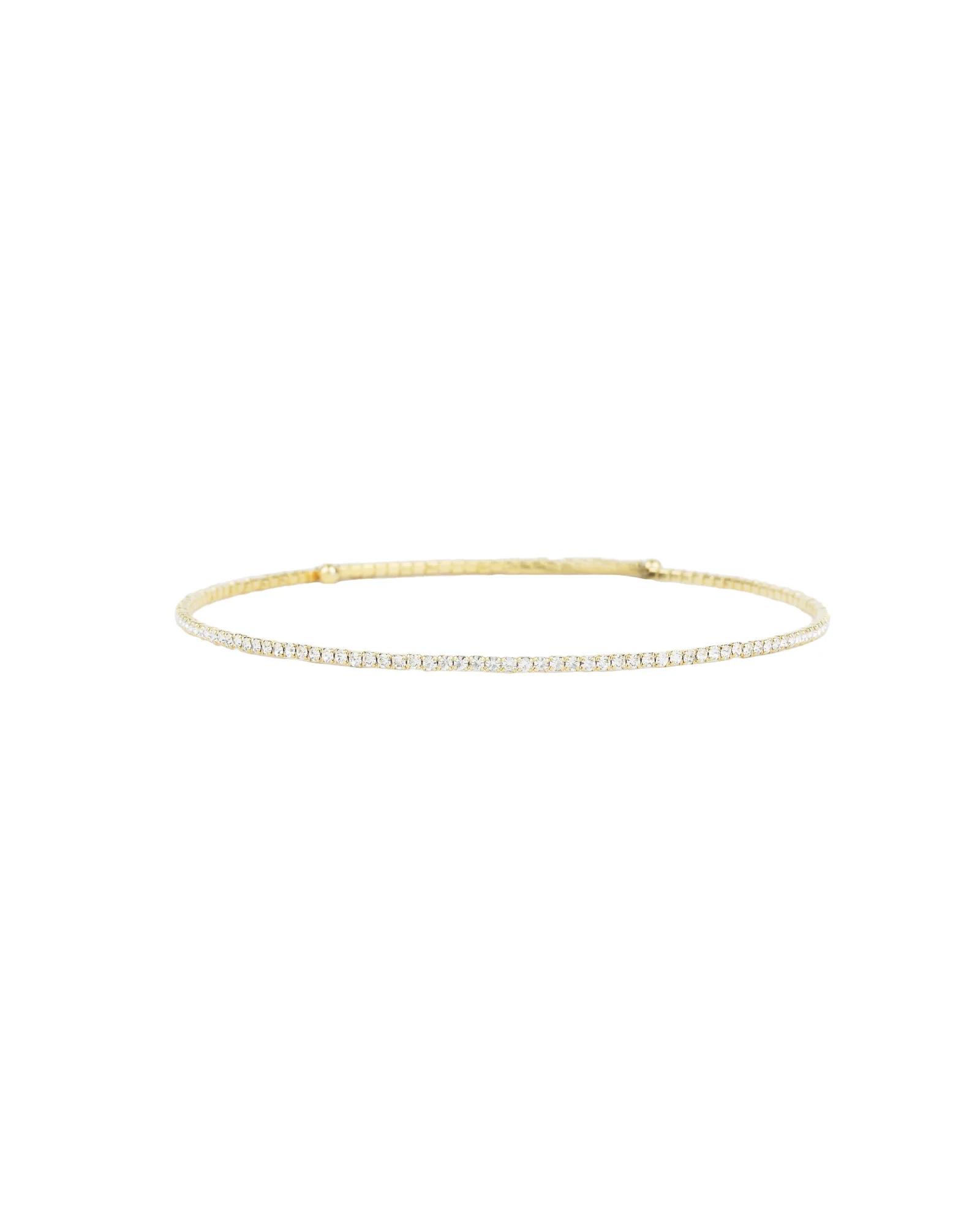 1 Row Crystal Choker