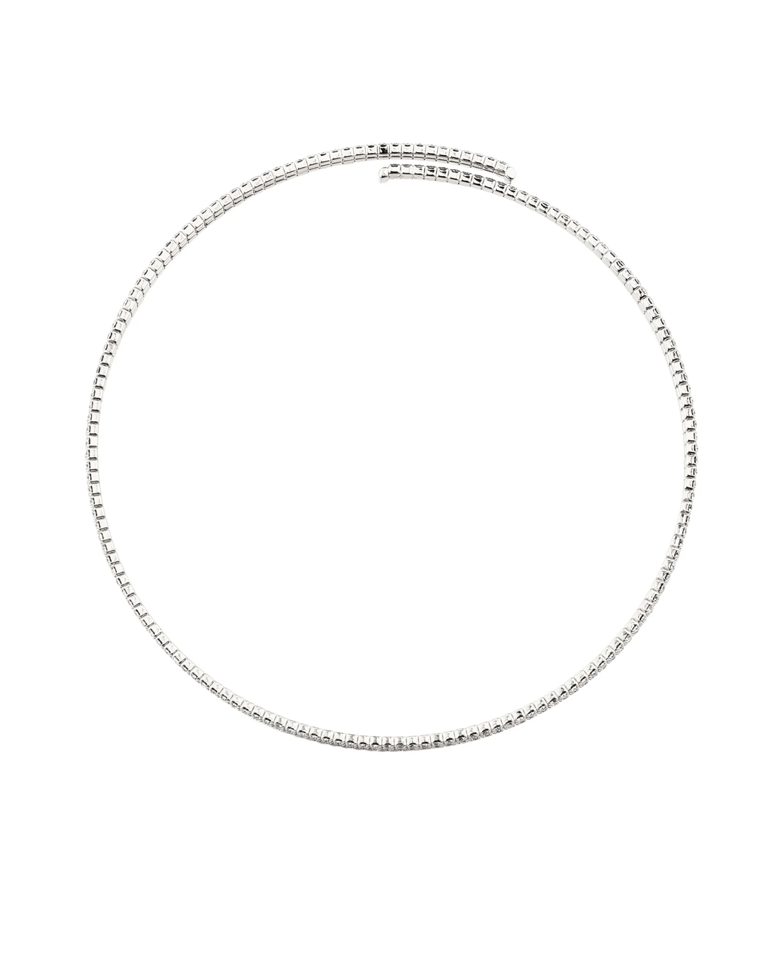2 Row Crystal Wire Choker - Image 3