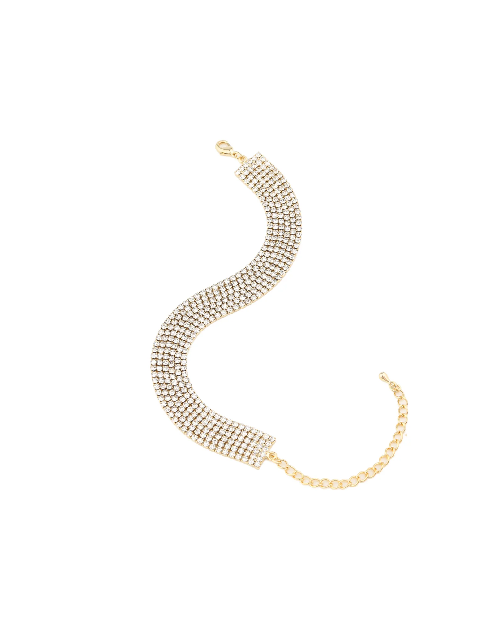 6 Row Crystal Bracelet