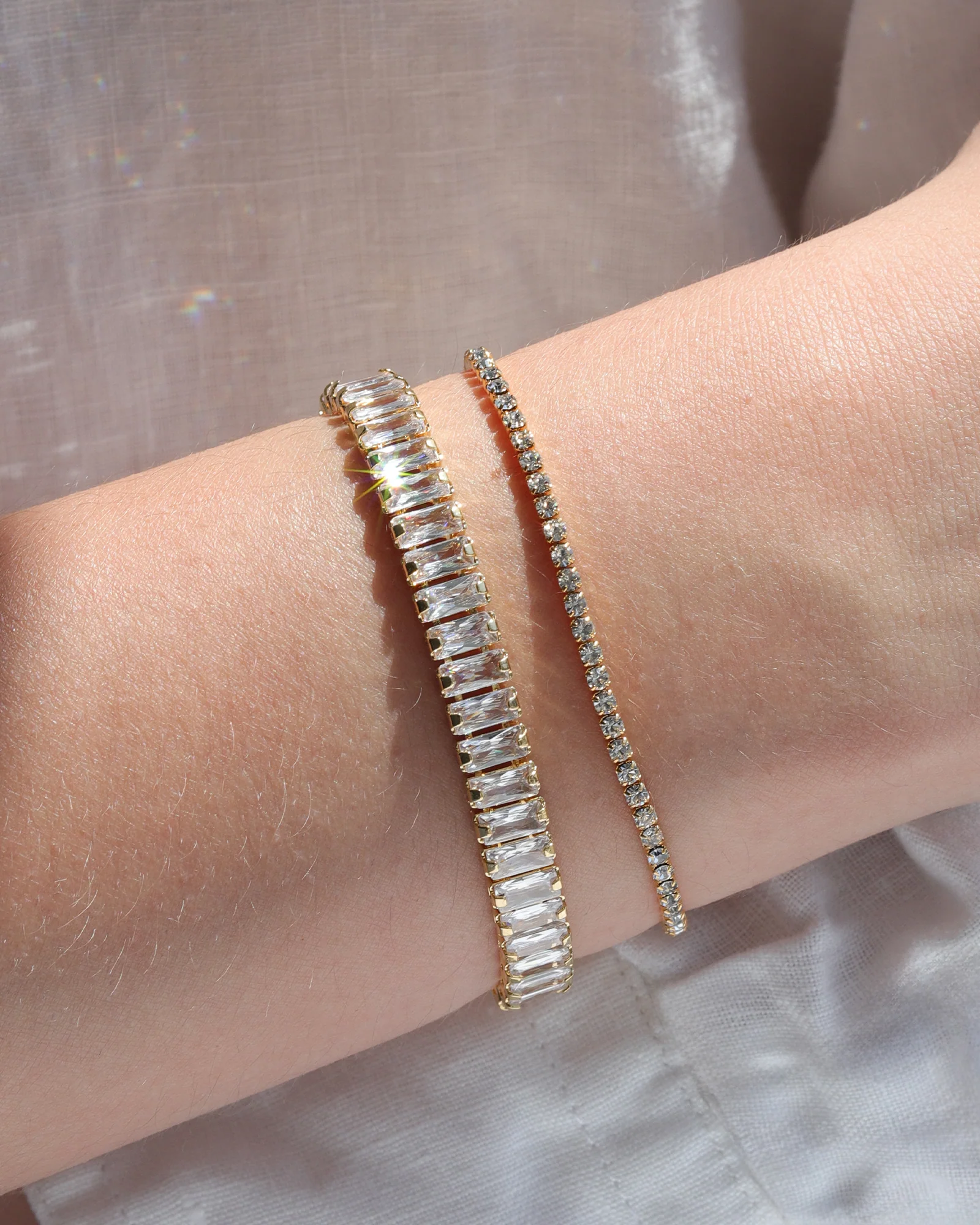 Baguette Pull Bracelet - Image 2