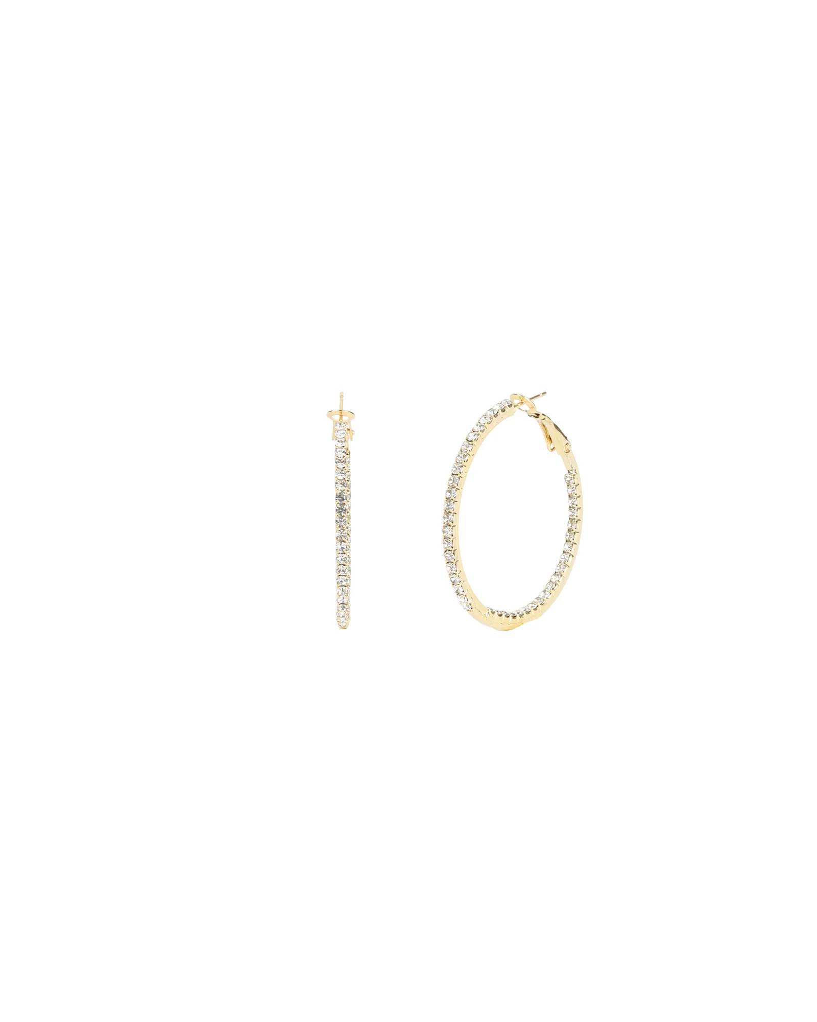 Double Vision Hoops | 40mm