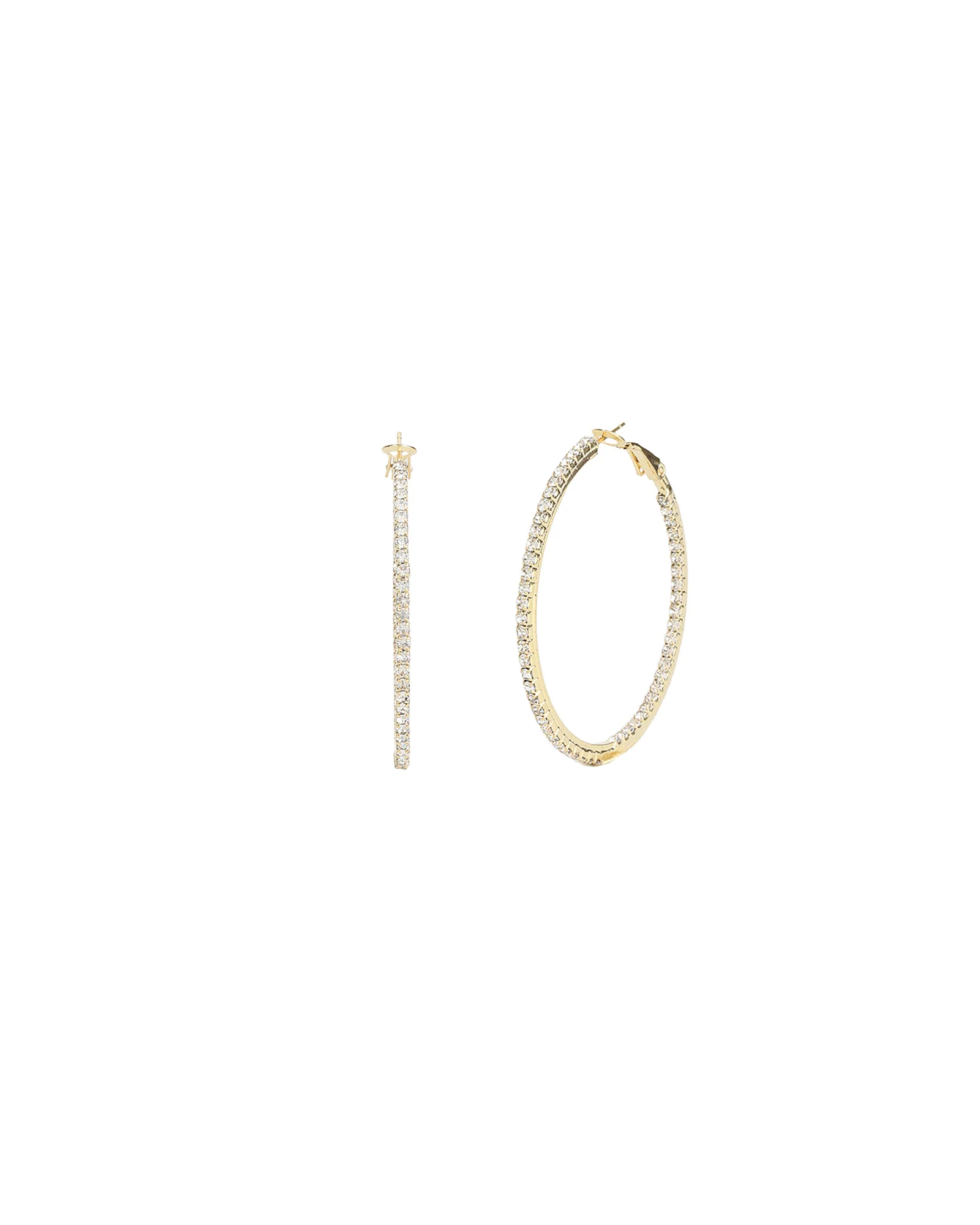 Double Vision Hoops | 50mm