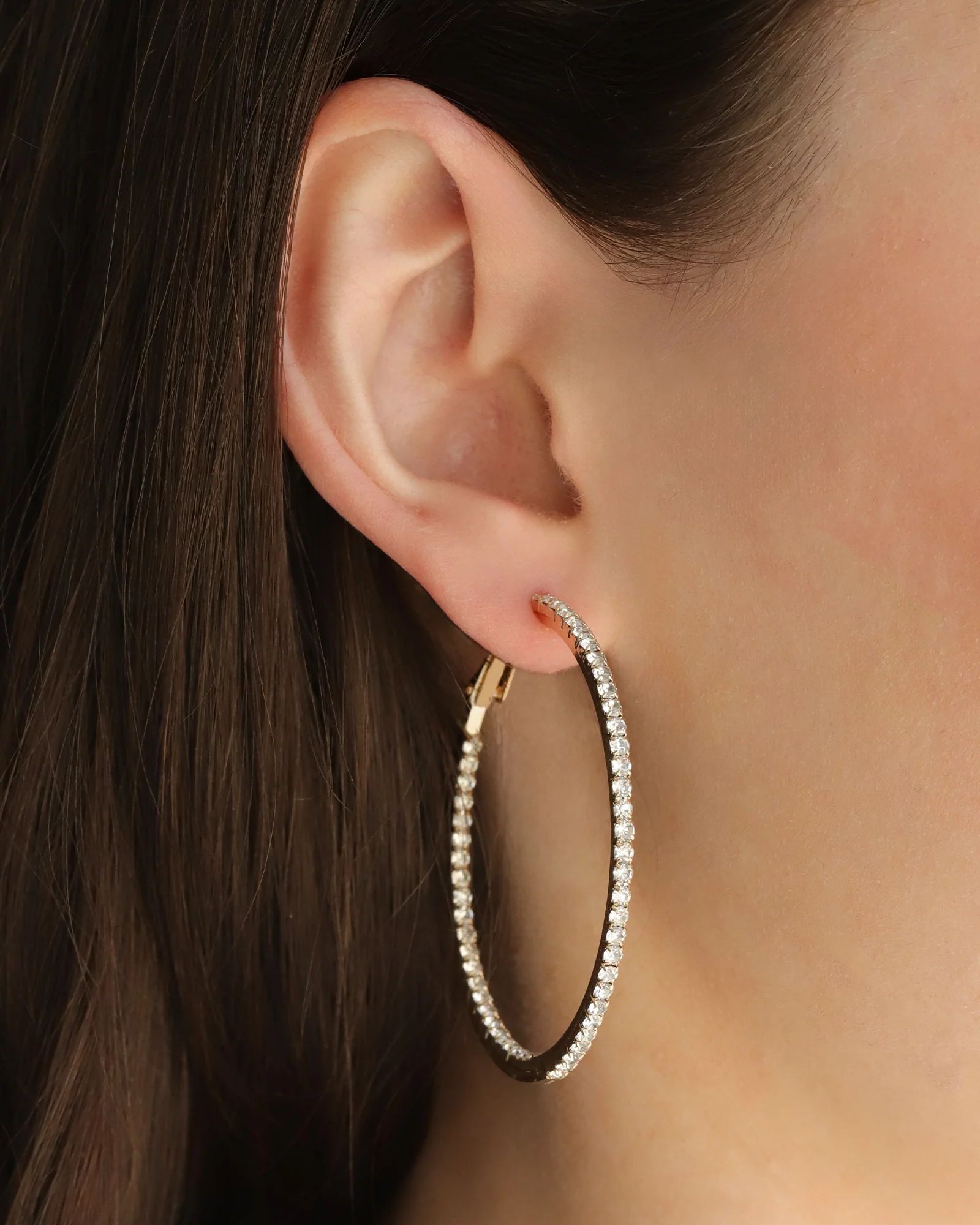 Double Vision Hoops | 50mm - Image 2