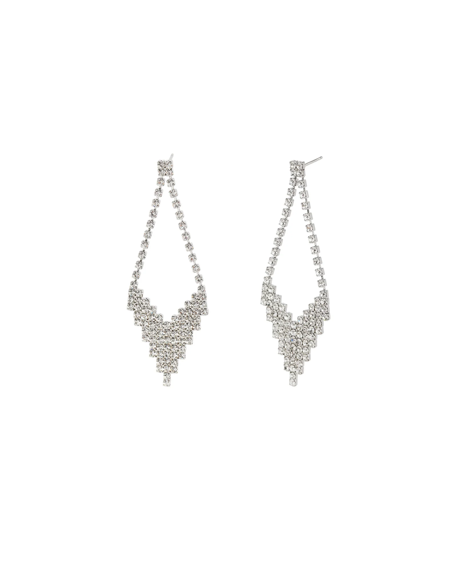 Kite Crystal Drop Studs