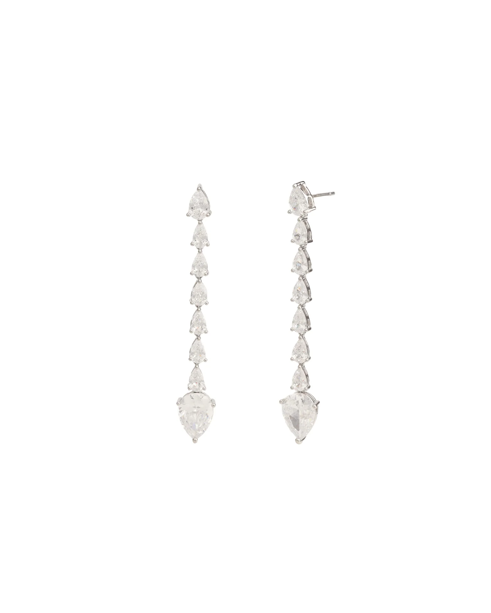 Long Teardrop Earrings