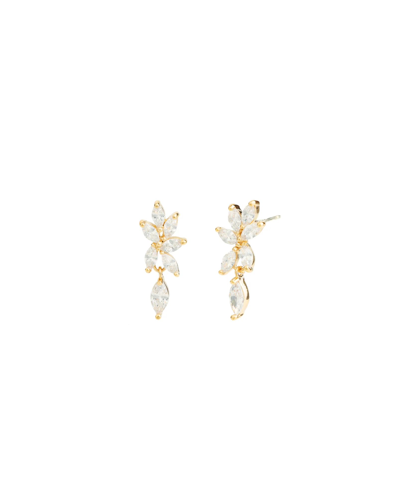 Multi Marquise Drop Earrings