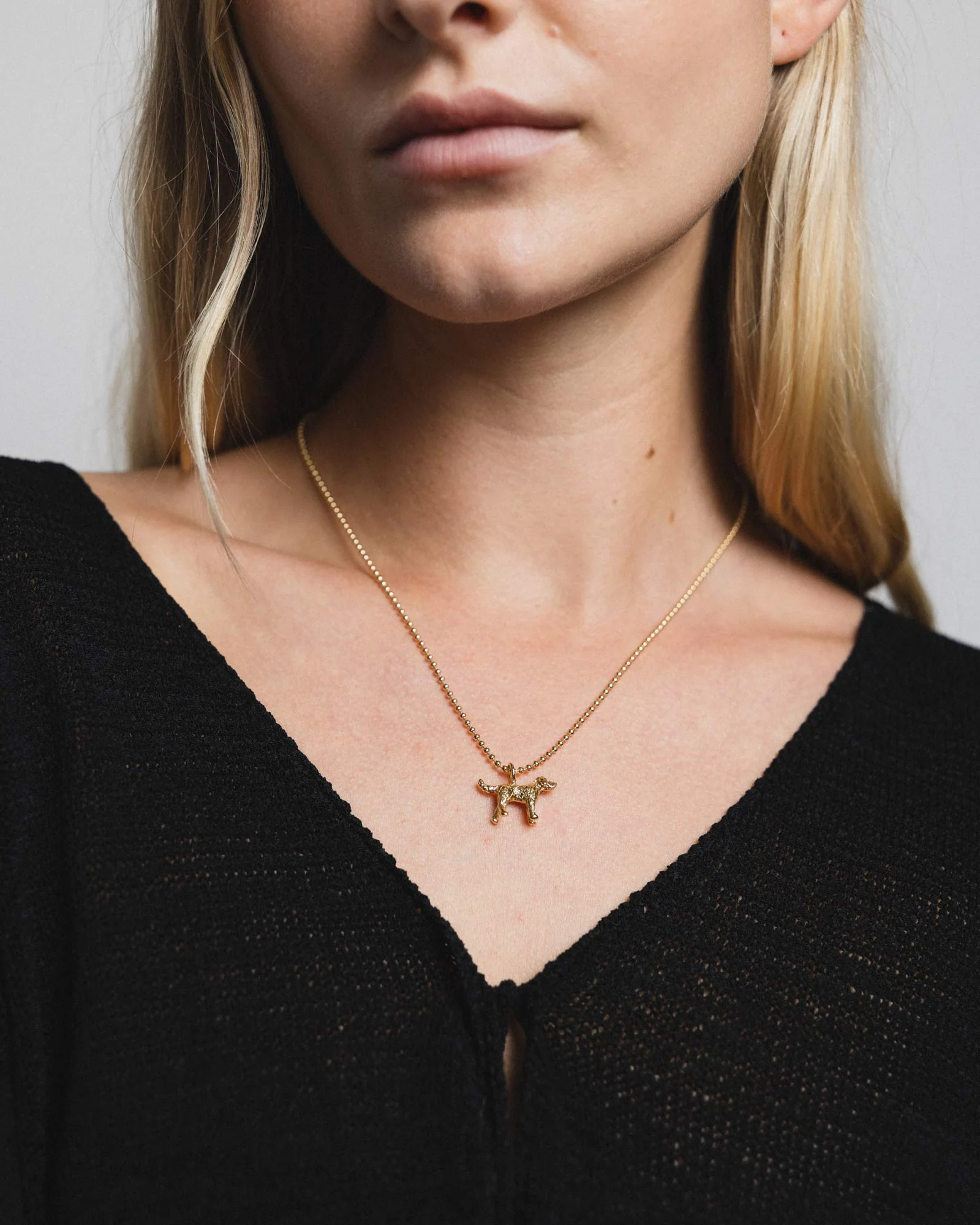 Dog Charm Necklace - Image 4