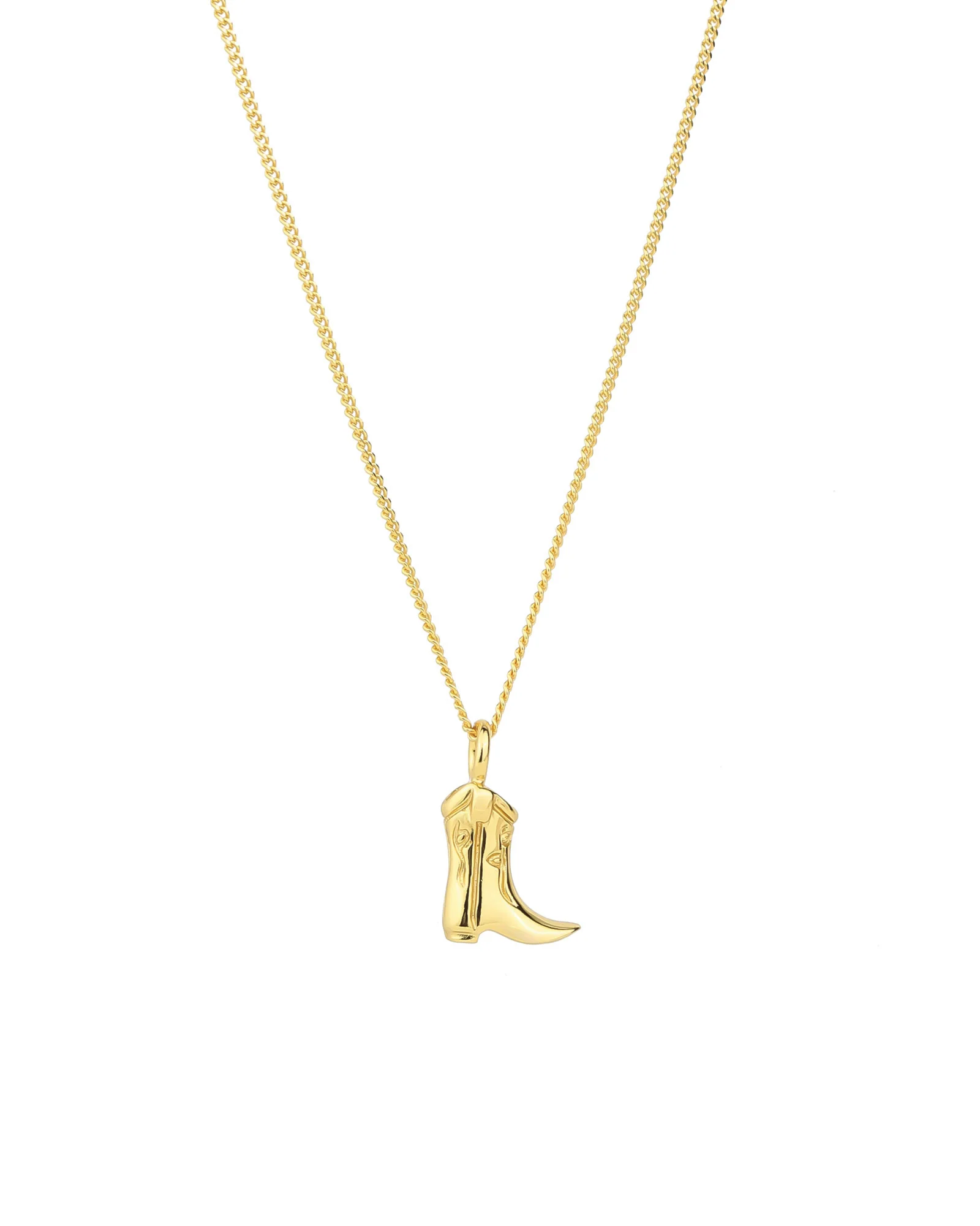 Mini Cowboy Boot Necklace